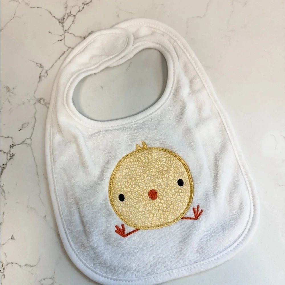 New Precious Baby Boy Chick Bib